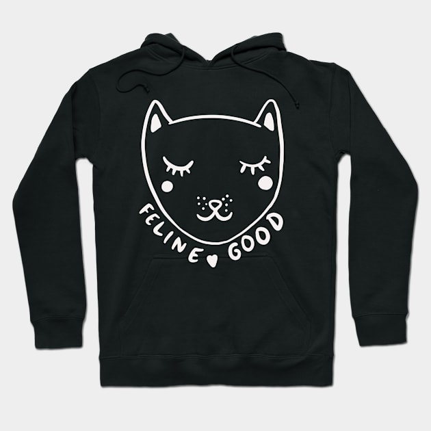 Cute Cat - Feline good Hoodie by isstgeschichte